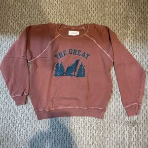 The GREAT shrunken college sweatshirt